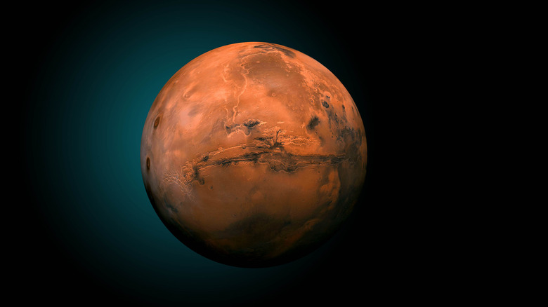Mars composite from NASA