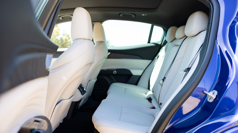 2027 Maserati Lineup Facelift back seat detail