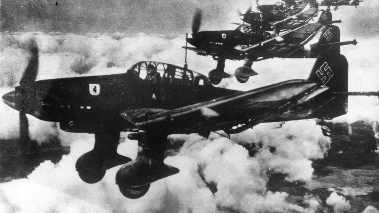 Stuka dive bombers