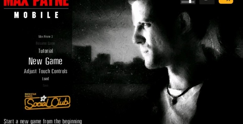 Max Payne Mobile now available through the App Store