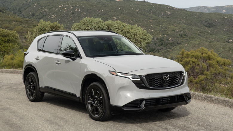 2026 Mazda CX-5 on a mountain road