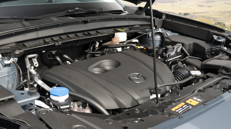 2026 Mazda CX-5 engine bay detail