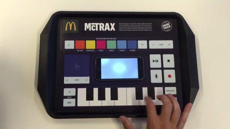 McDonald's turns food tray into a music production app