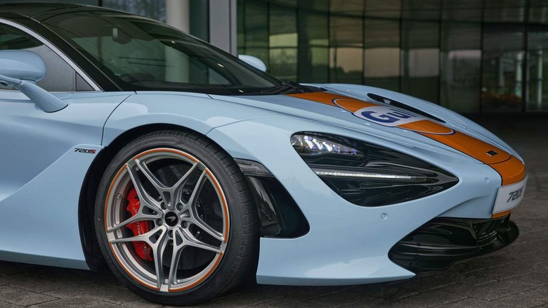 McLaren 720S In Gulf Livery Celebrates The Renewed Partnership Between Two  Iconic Racing Brands - SlashGear