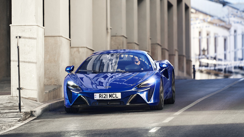 McLaren Artura in city