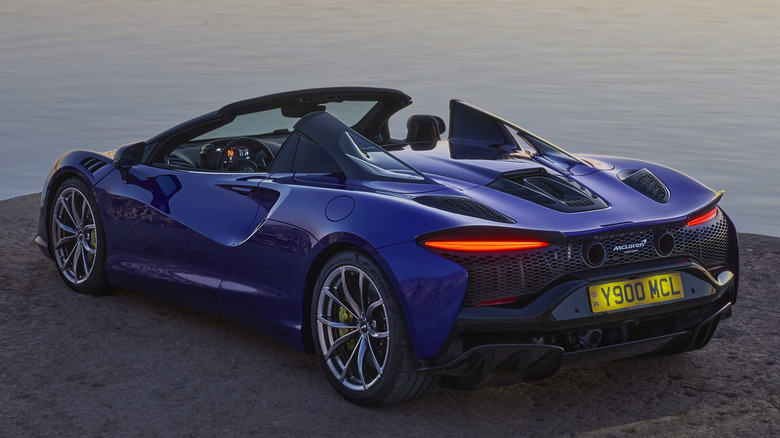 McLaren Artura Spider rear quarter