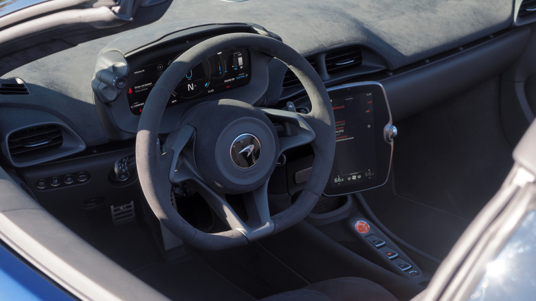 McLaren Artura dashboard