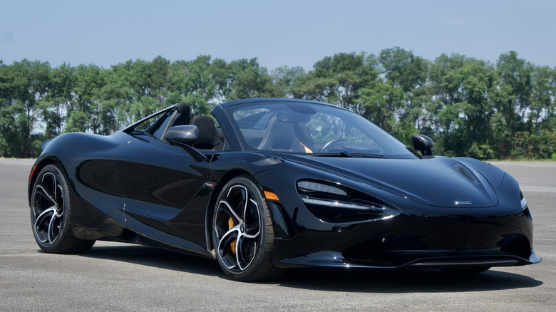 McLaren 750S on pavement
