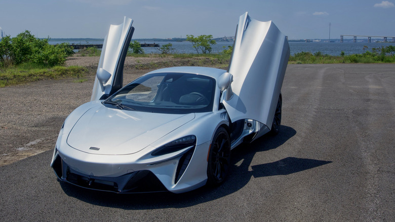 McLaren Artura in Port of Baltimore