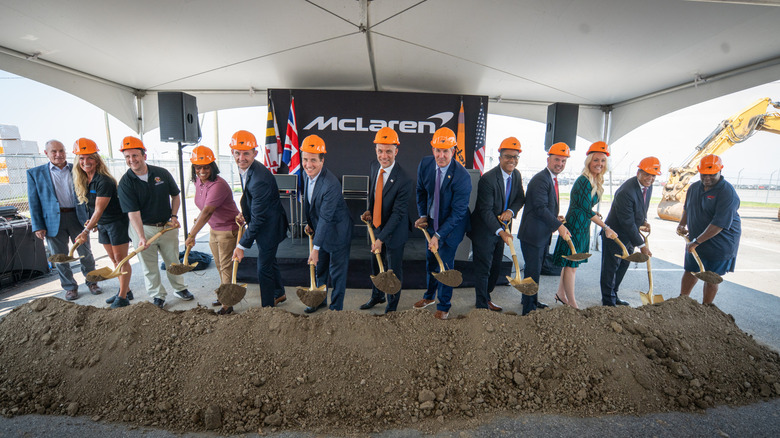 McLaren groundbreaking ceremony