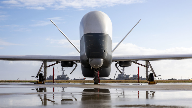Frontal view of the Triton.