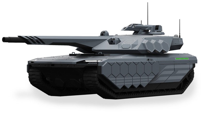 A rendering of the K3 next-generation concept tank