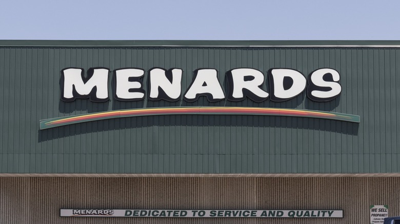 Menards store front