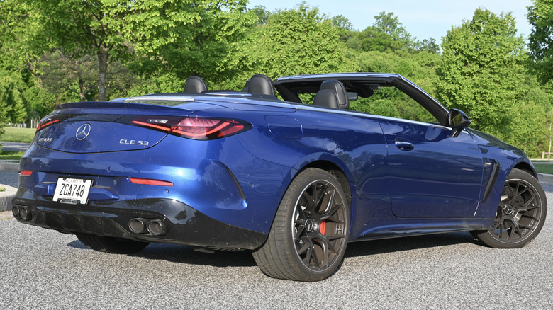 AMG CLE 53 rear view
