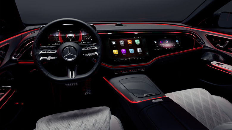 Interior of 2024 Mercedes-Benz E-Class