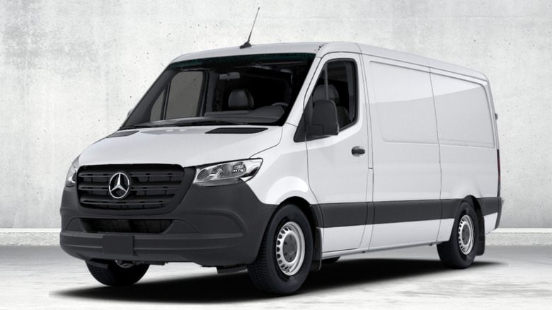 Mercedes-Benz Sprinter cargo van render