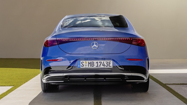 2026 Mercedes CLA rear view