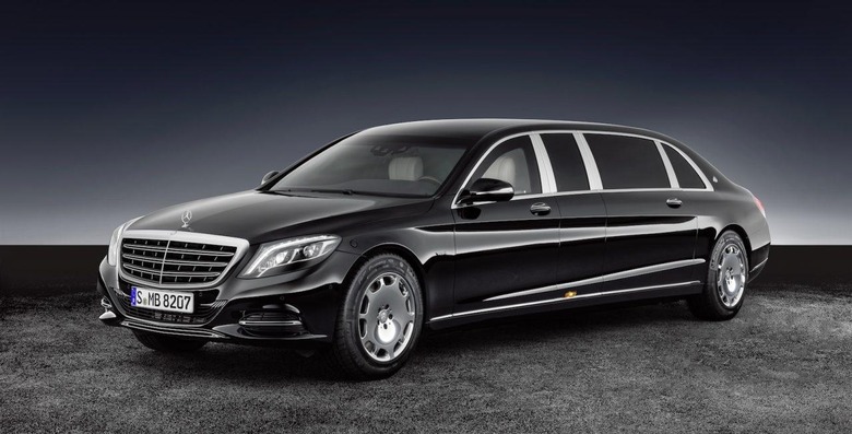 Mercedes-Maybach S 600 Pullman Guard.