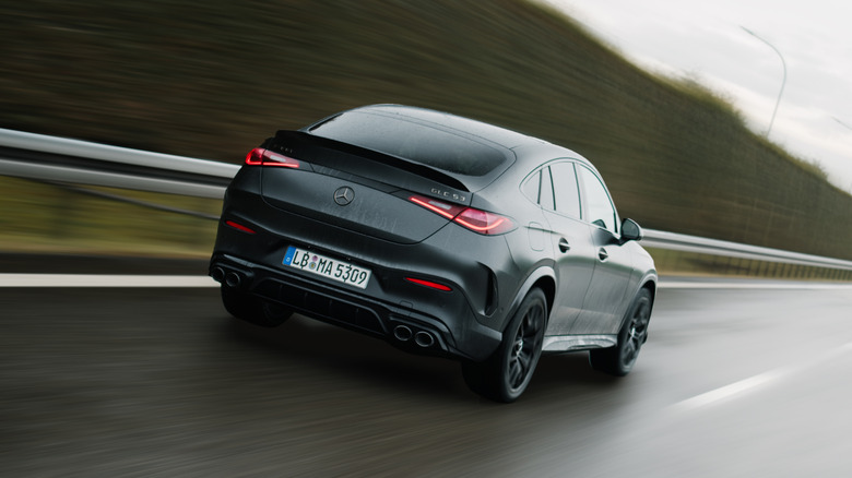 2027 Mercedes-AMG GLC 53 coupe rear view