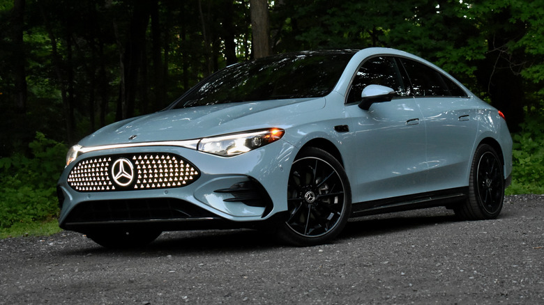 2026 Mercedes-Benz CLA-Class front quarter view.