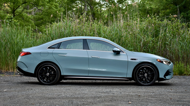 2026 Mercedes-Benz CLA-Class profile view.