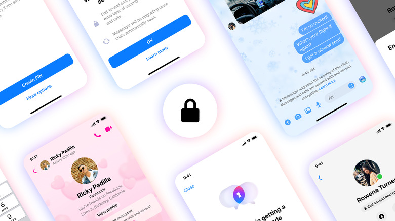 Encrypted chats Messenger 