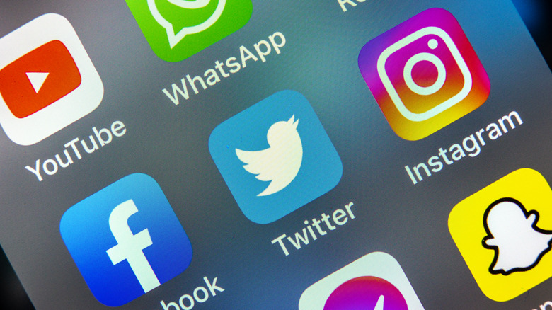 Social media icons