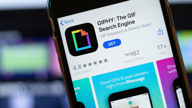 Giphy app on app store