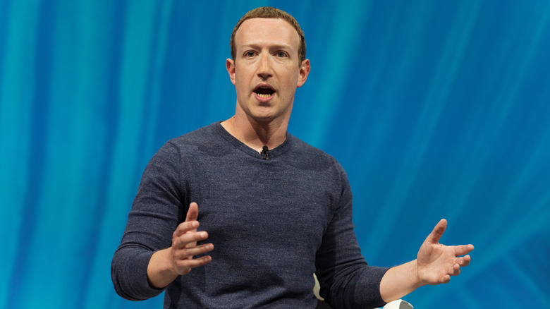 Mark Zuckerberg speaking