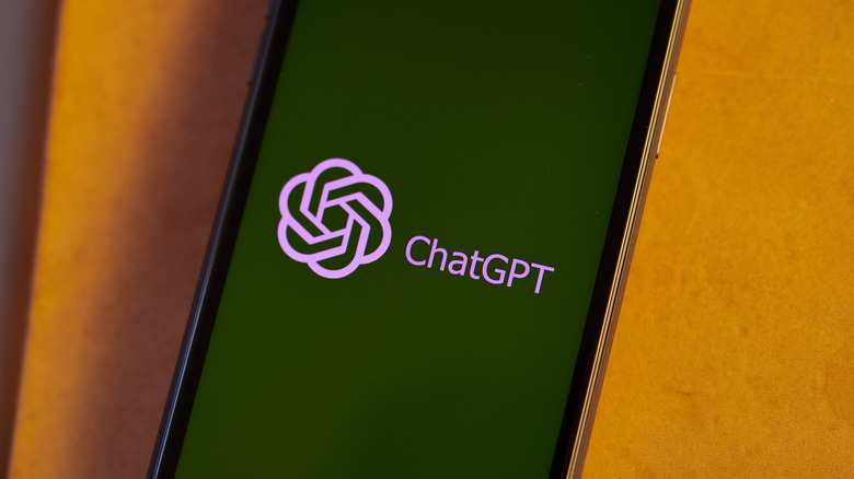 ChatGPT illustration cell phone