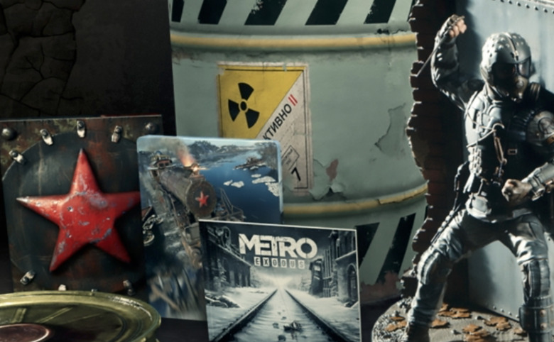 Metro Exodus Spartan Collectors Edition Full Bonkers Contents - SlashGear Metro Exodus Spartan Collectors Edition Full Bonkers Contents - SlashGear