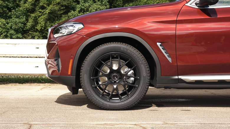 Michelin CrossClimate2 mounted on a BMW X4
