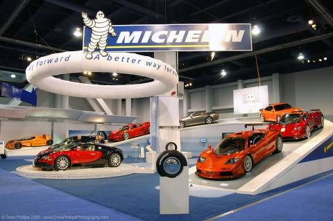 Michelin SEMA 2006 supercar display