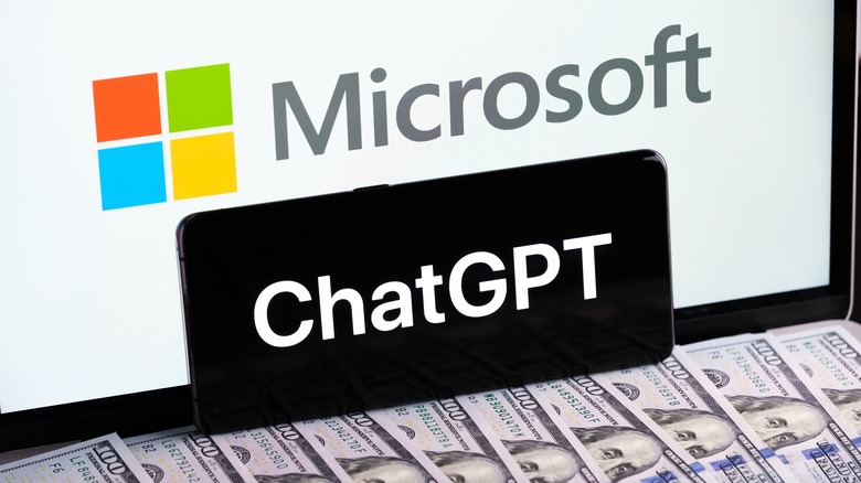 Microsoft ChatGPT illustration