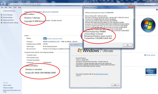 Microsoft Block Windows 7 Oem Key Hack - Slashgear