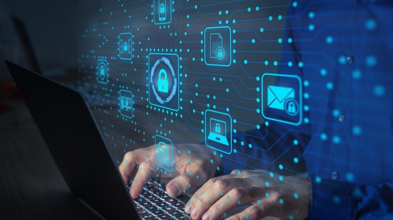 Cybersecurity graphic