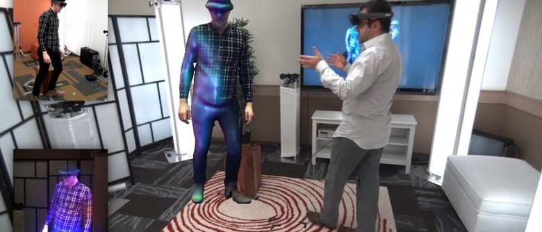 Microsoft demos 'Holoportation' for holographic communication straight out of Star Wars