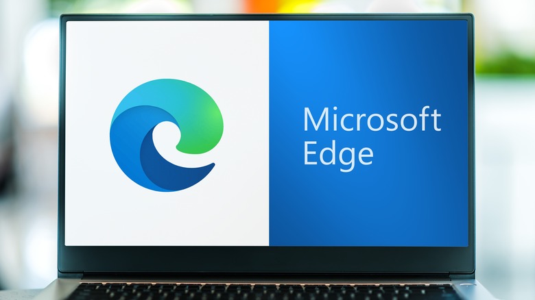 Microsoft Edge browser on laptop.