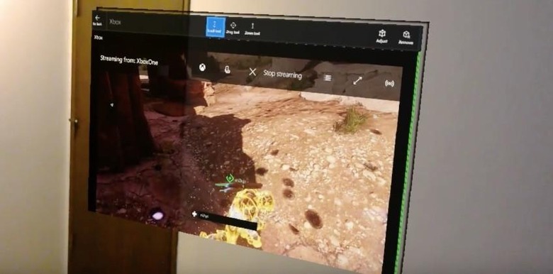 Microsoft HoloLens streams Halo 5 from Xbox One