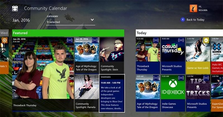 Xbox-Community-Calendar