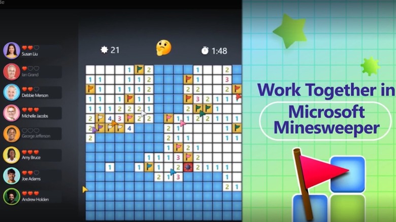 Minesweeper in Games for Work