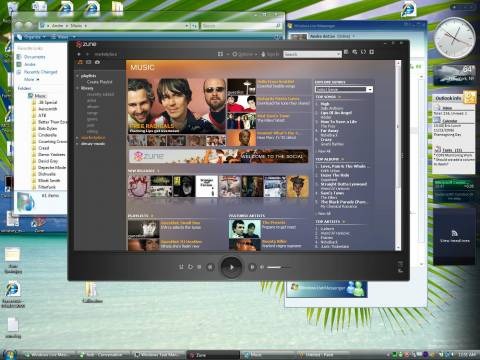 Zune running on Vista