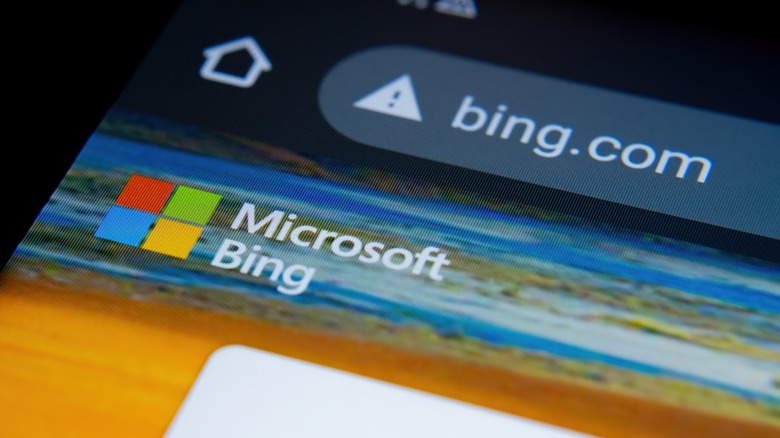 Microsoft Bing browser