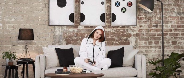 xbox onesie couch