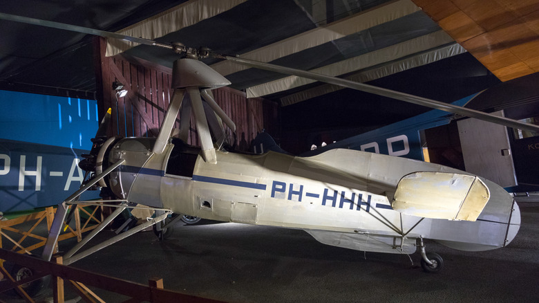 Avro 671 on display in a museum