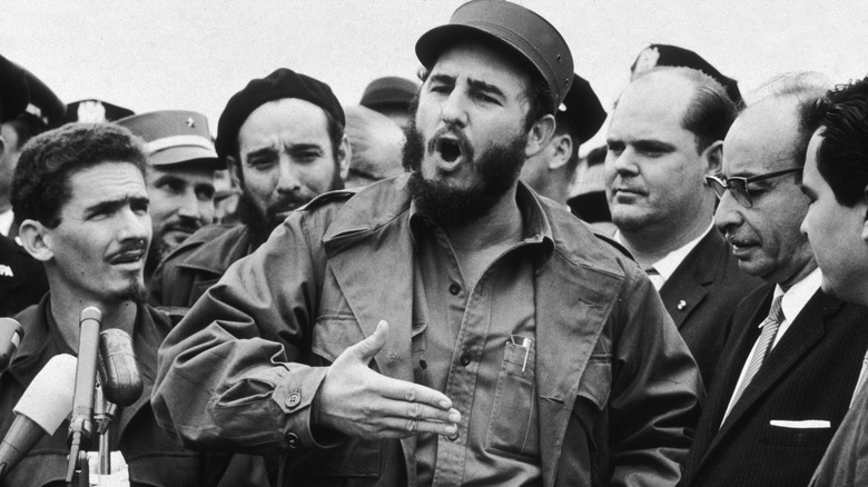 Fidel Castro at Bay of Pigs