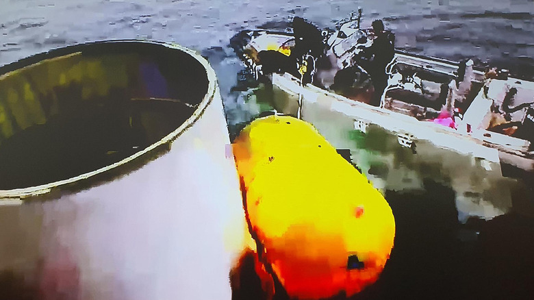 north korea spy satellite rocket salvage