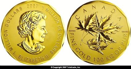 One million dollar coin