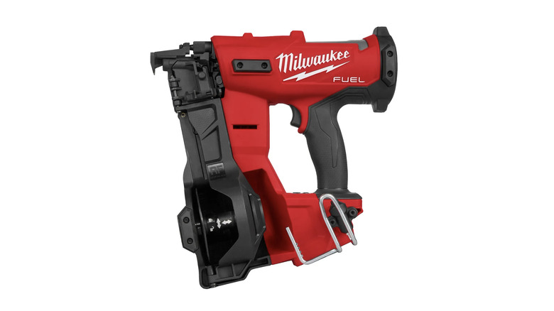 M18 Fuel Coil Roofing Nailer on white background