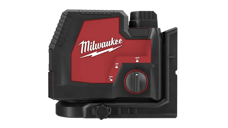 USB Rechargeable Green Cross Line & Plumb Points Laser